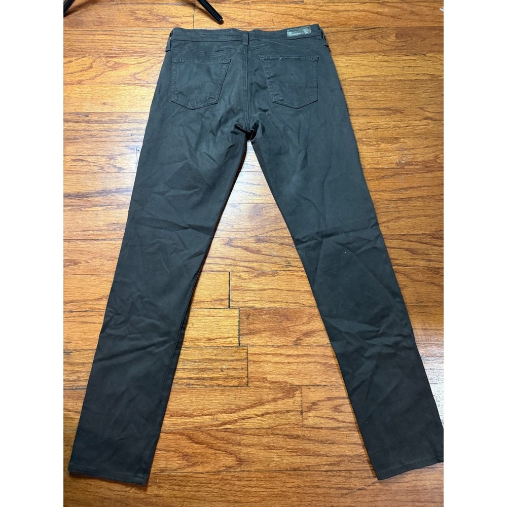 AG Adriano Goldschmied The Stilt Cigarette Leg Jeans chocolate brown Womens 28R